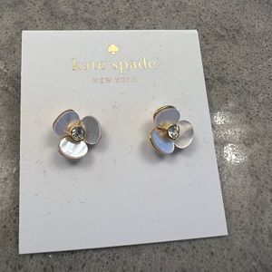 Kate Spade flower stud earrings